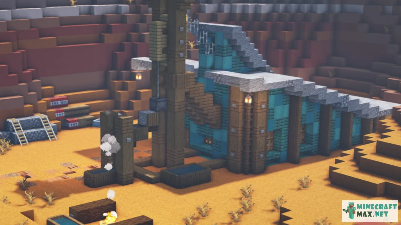 Wild West Mine | Download map for Minecraft: 1