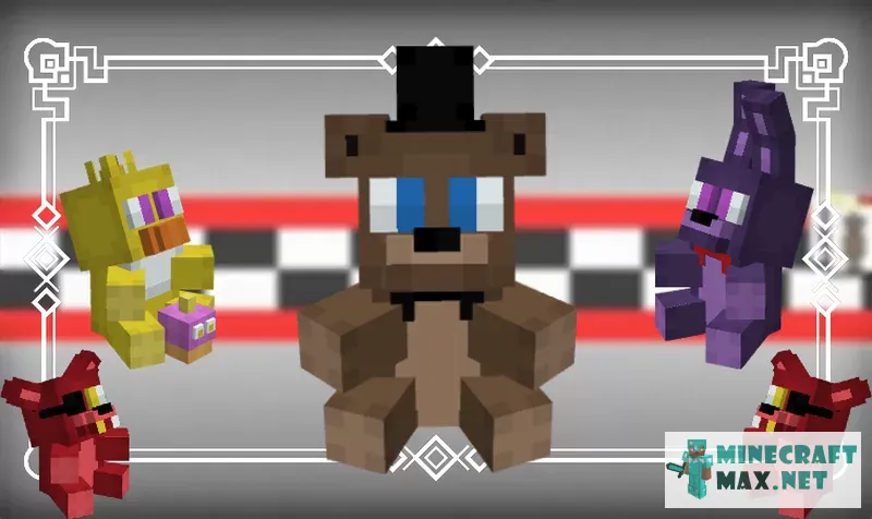 Fnaf Plushies | Download texture for Minecraft: 1