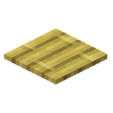 Как сделать бамбуковую нажимную плиту в Minecraft