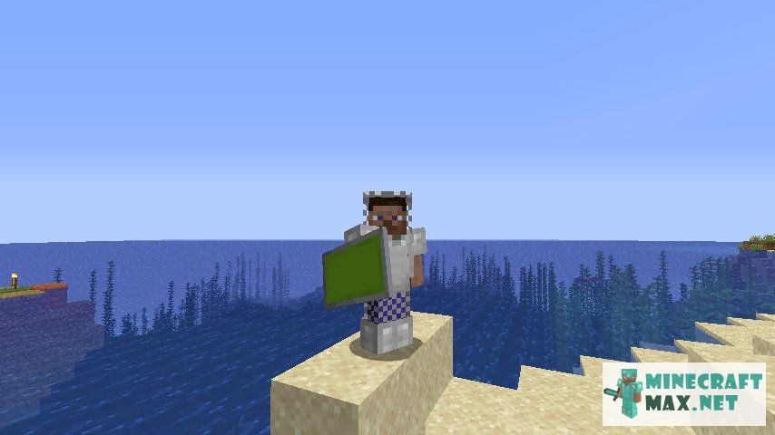 Lime Shield in Minecraft | Screenshot 1