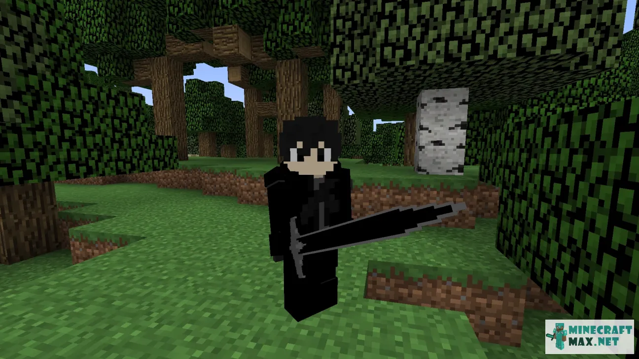 Black sword | Download texture for Minecraft: 1