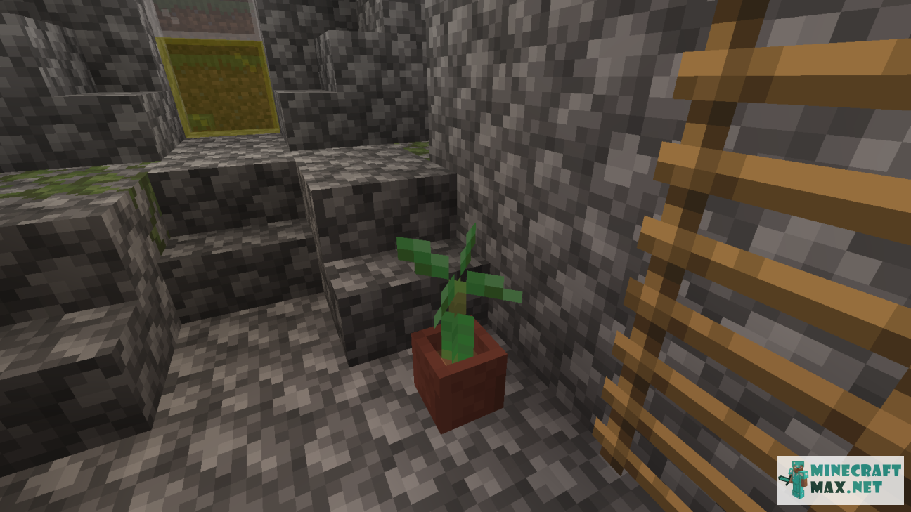 Potted Mangrove Propagule in Minecraft | Screenshot 1