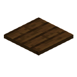 Dark Oak Pressure Plate in Minecraft