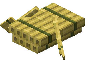 Bamboo Raft in Minecraft