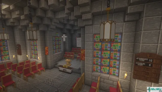 Мод Церковная мебель | Скачать мод для Minecraft: 1