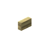 Как сделать берёзовую кнопку в Minecraft