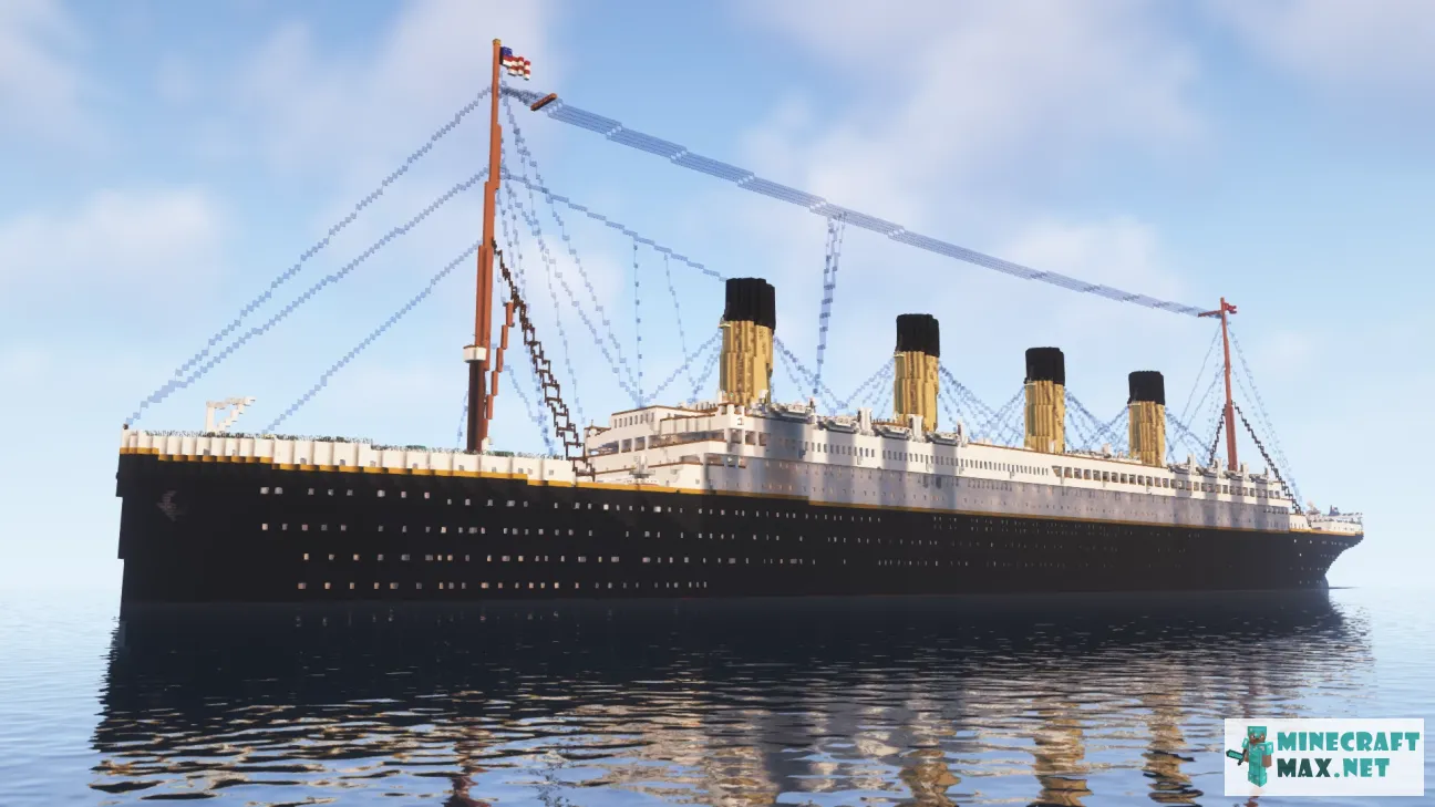 RMS Titanic Scale | Download map for Minecraft: 1
