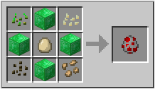 How to craft chicken spawn egg in Minecraft
