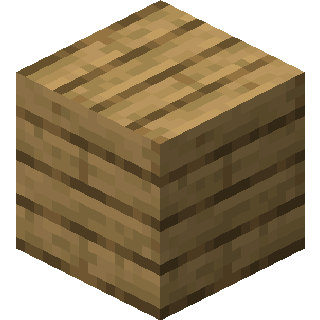 Oak Planks in Minecraft