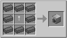 How to craft steal crusher in Minecraft