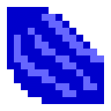 Wool blue in Minecraft