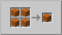 How to craft red sandstone in Minecraft