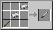 How to craft gladius in Minecraft