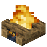 Campfire in Minecraft