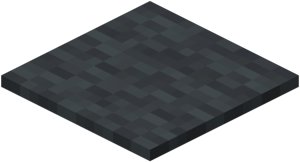 Серый ковёр в Майнкрафте