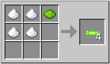 How to craft lime candy in Minecraft