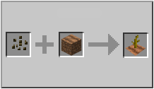 How to craft melon stem in Minecraft