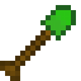 Emerald Shovel in Minecraft