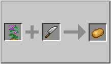 How to craft potato in Minecraft
