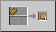 How to craft bread slice in Minecraft