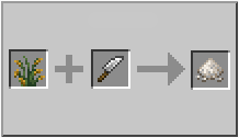 How to craft rice in Minecraft