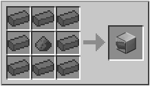 How to craft steal compresure in Minecraft