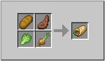 How to craft mutton wrap in Minecraft