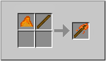 How to craft fire wand in Minecraft