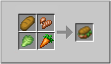 How to craft chicken sandwich in Minecraft