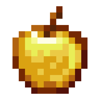 Золотое яблоко в Майнкрафте