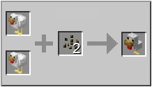 How to craft chick in Minecraft