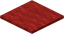 Красный ковёр в Майнкрафт