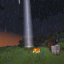 Lightning Bolt in Minecraft
