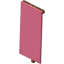 Розовый флаг в Майнкрафт