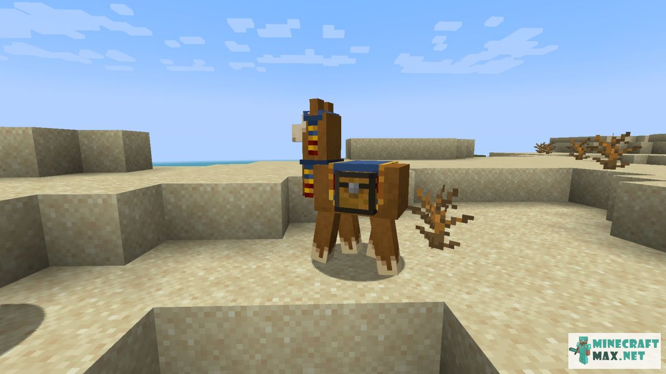 Trader Llama in Minecraft | Screenshot 2