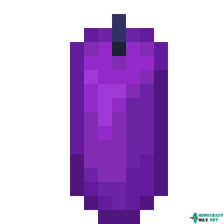 Purple Candle in Minecraft