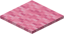 Розовый ковёр в Майнкрафт