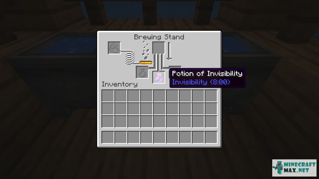 Potion of Invisibility + in Minecraft | Screenshot 1