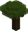 Тёмный дуб (дерево) в Майнкрафт