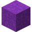 Фиолетовый сухой бетон в Майнкрафт