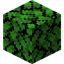 Листья тёмного дуба в Майнкрафт