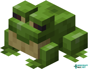 Cold frog in Minecraft
