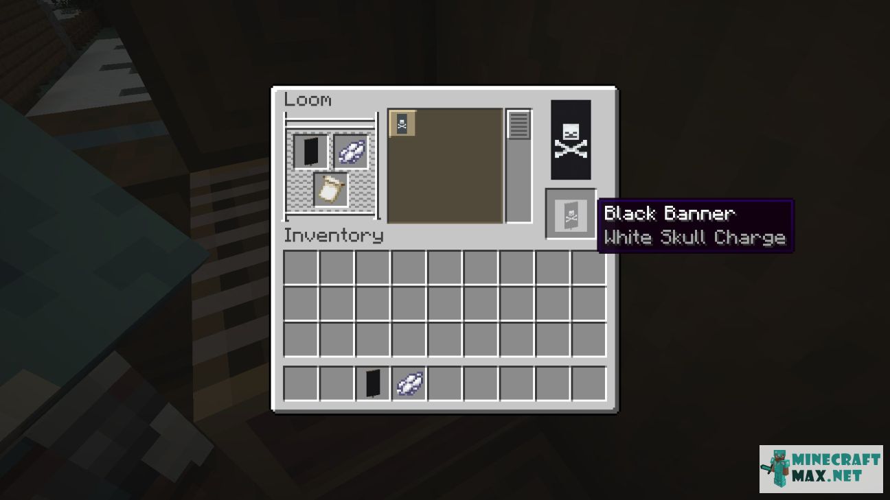 Banner Pattern (skull) in Minecraft | Screenshot 2